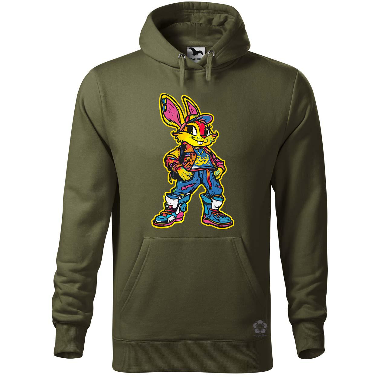 Hip Hop nyuszi v19 egyedi  pulóver 