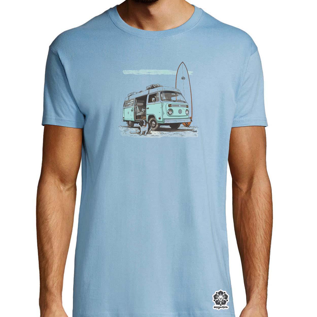 Campervan vibe v1 egyedi póló 