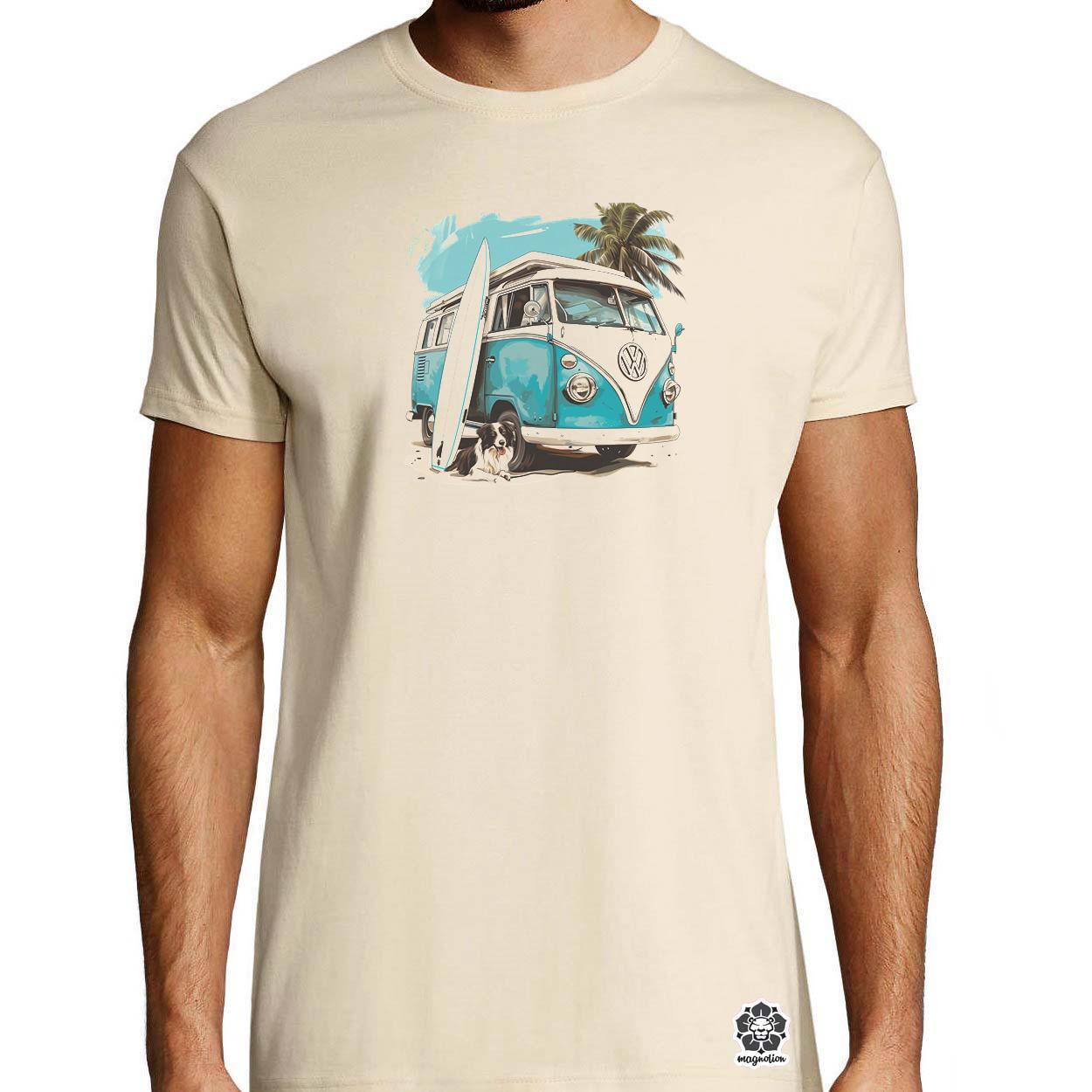 Campervan vibe v3 egyedi póló 
