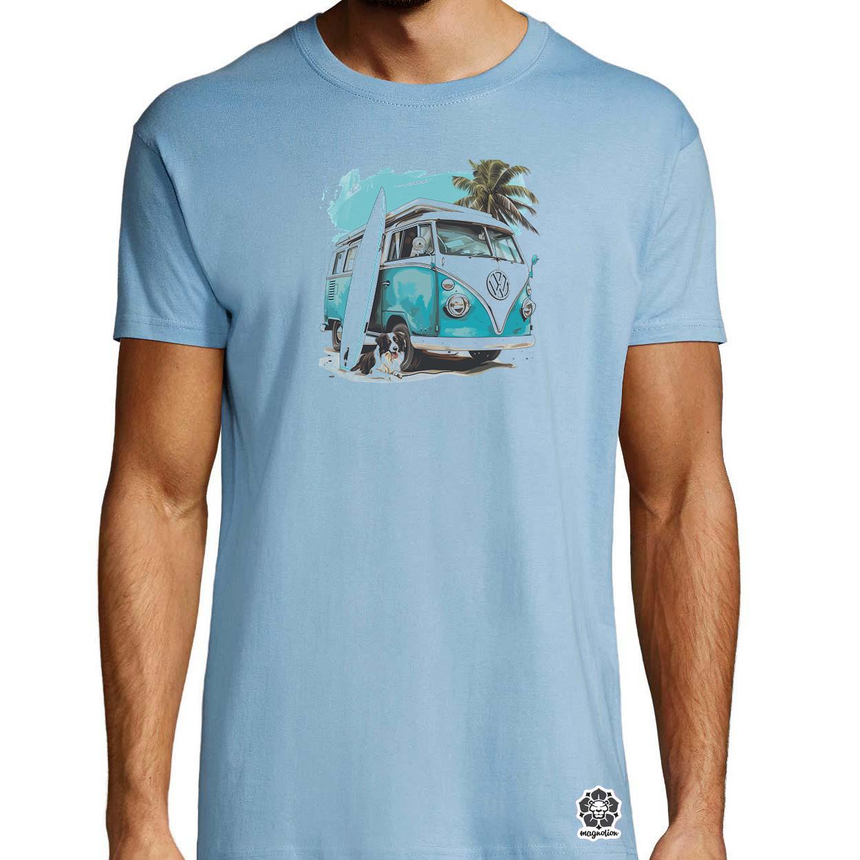 Campervan vibe v3 egyedi póló 