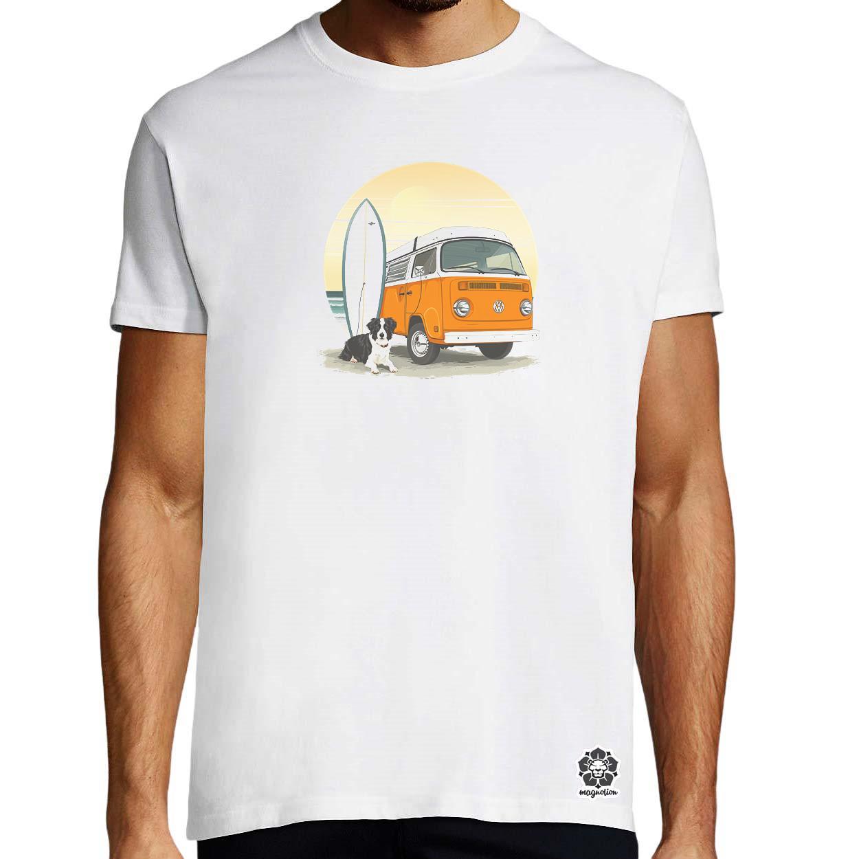Campervan vibe v4 egyedi póló 