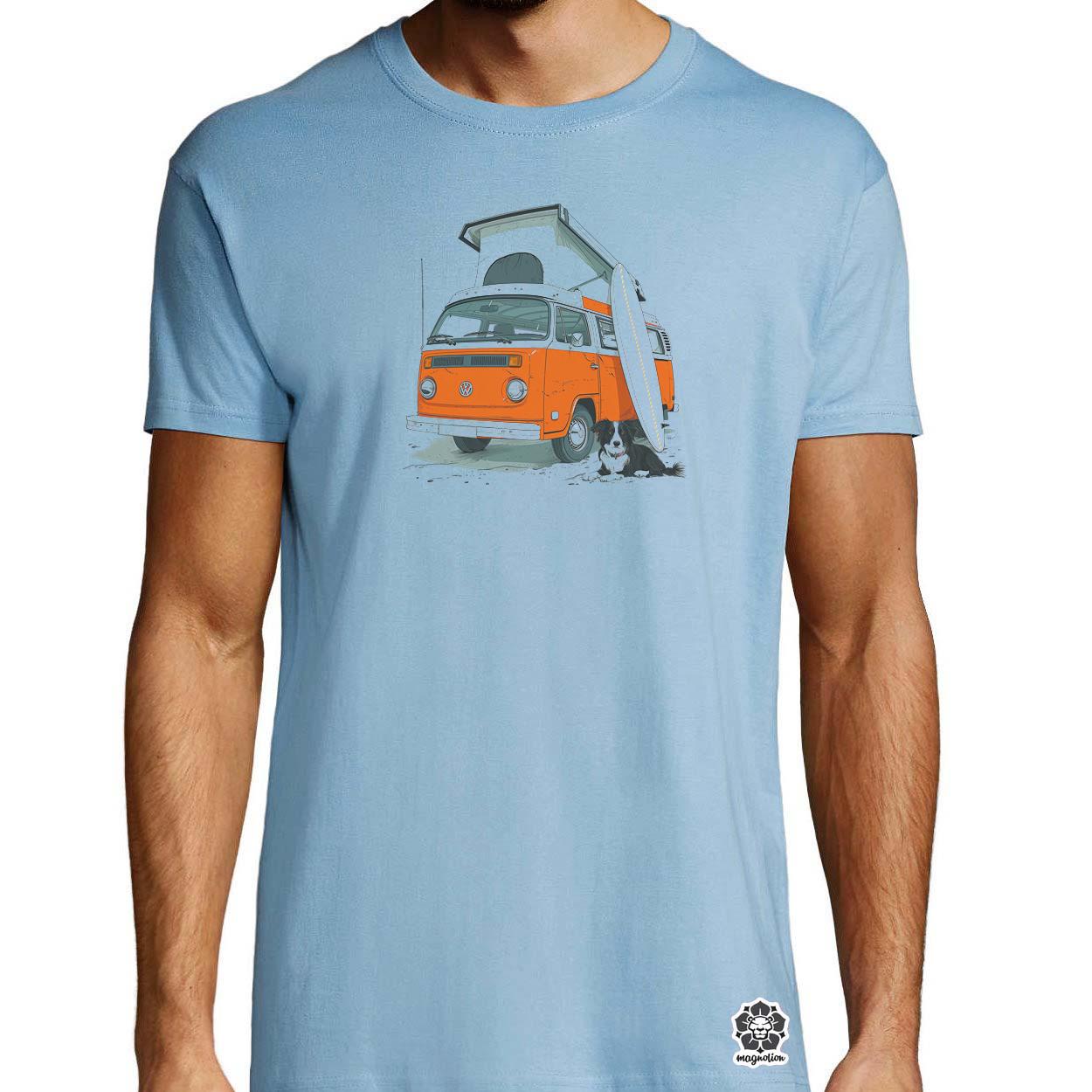 Campervan vibe v5 egyedi póló 