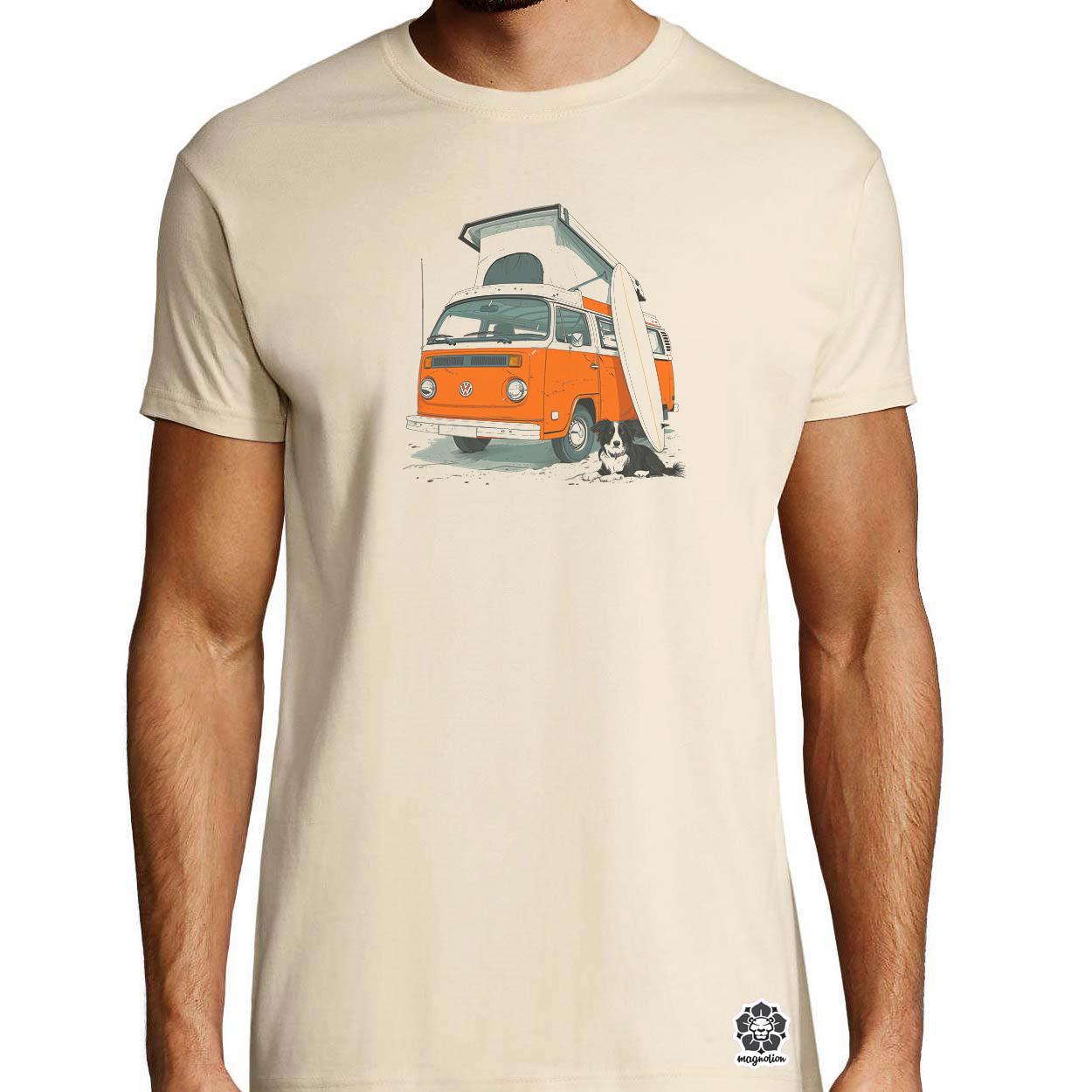 Campervan vibe v5 egyedi póló 