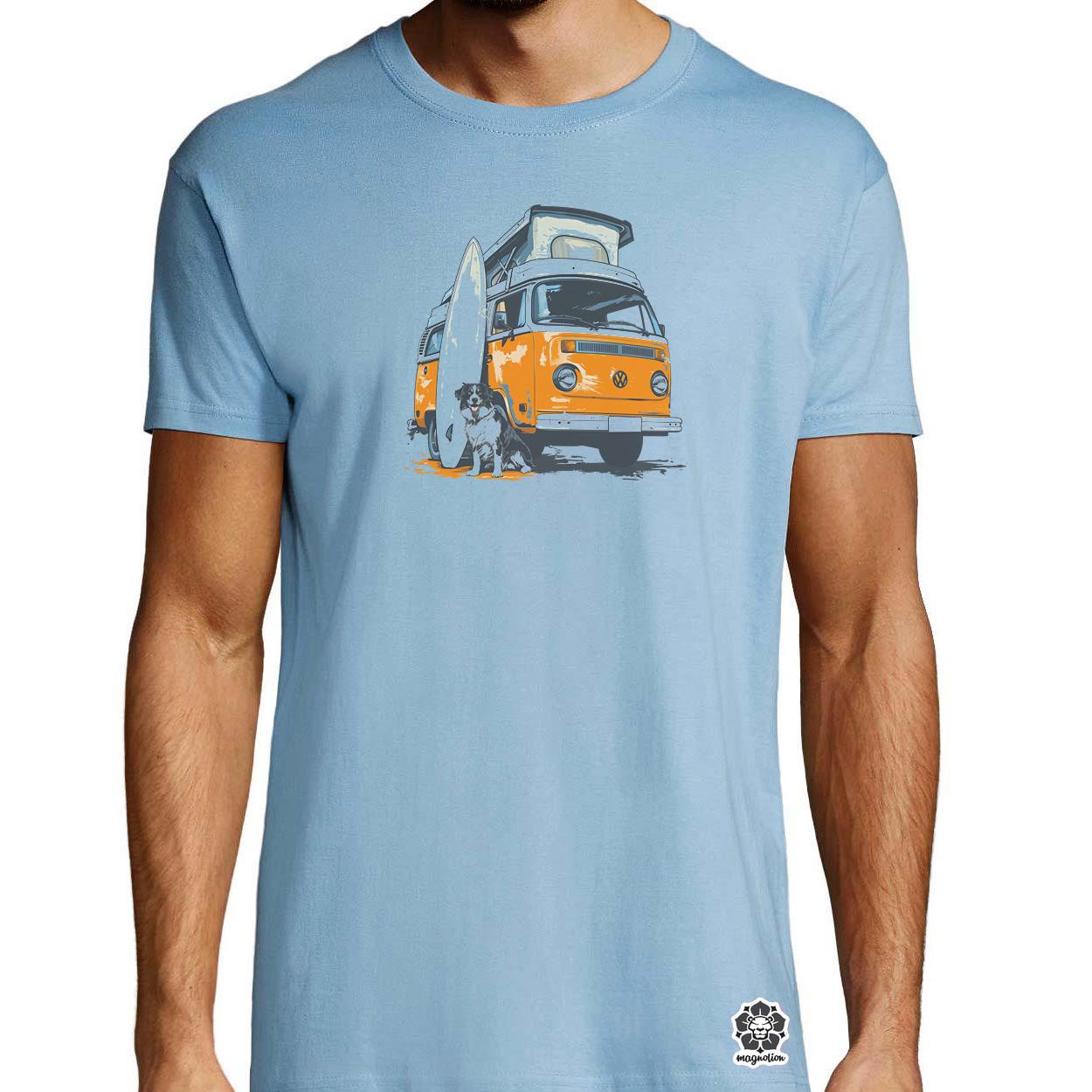 Campervan vibe v6 egyedi póló 