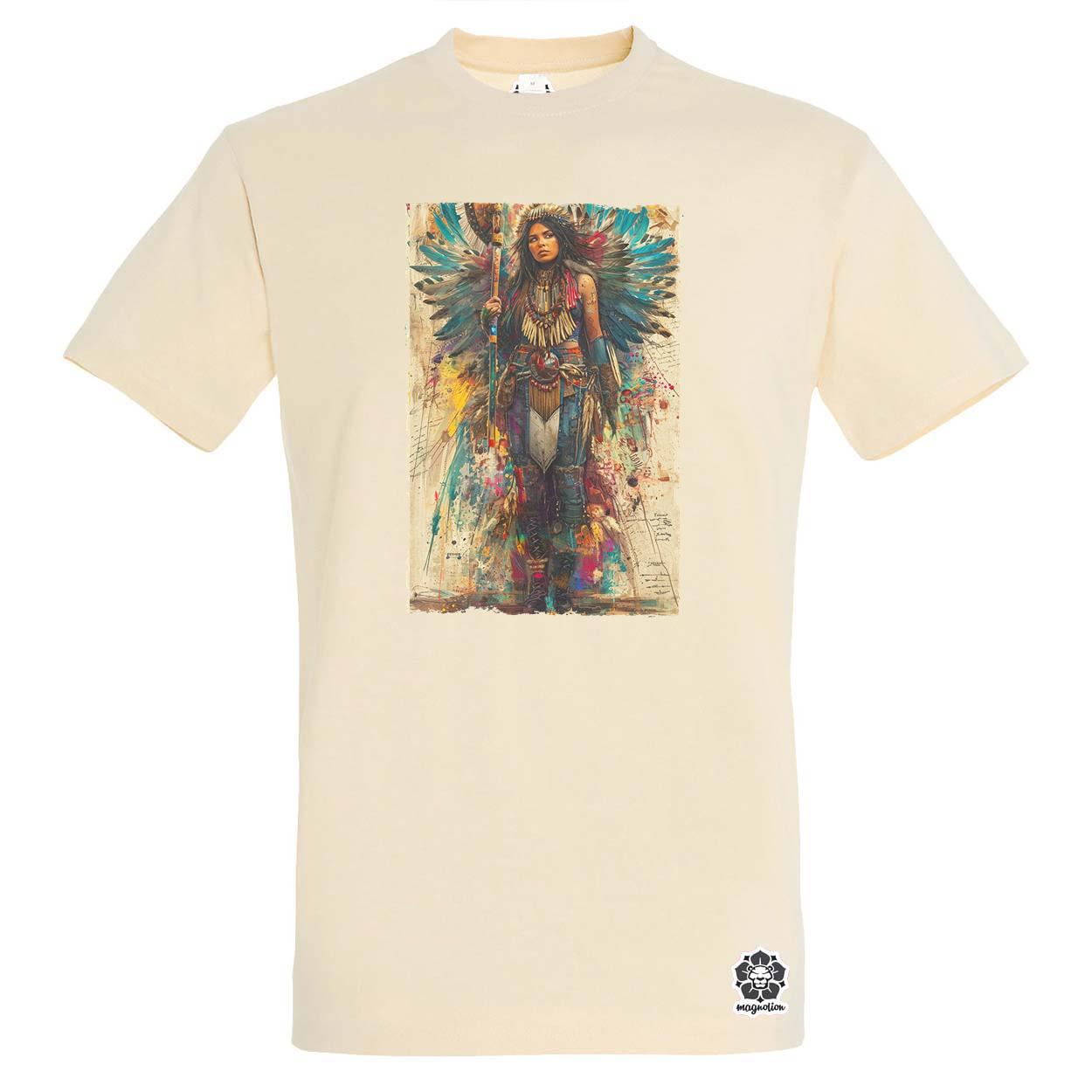 Art Nouveau amerikai őslakos v3 egyedi póló 