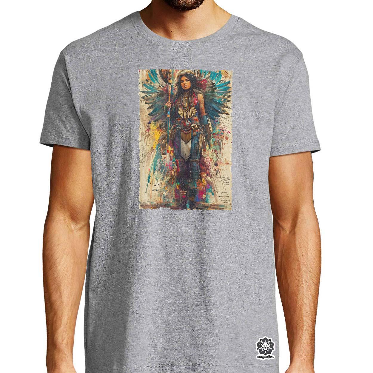 Art Nouveau amerikai őslakos v3 egyedi póló 