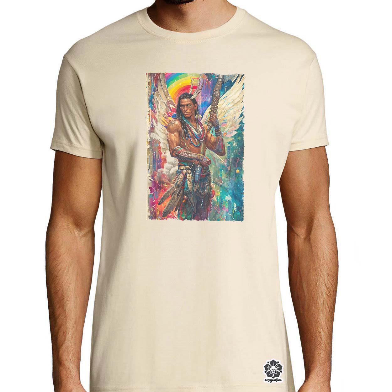 Art Nouveau amerikai őslakos v4 egyedi póló 