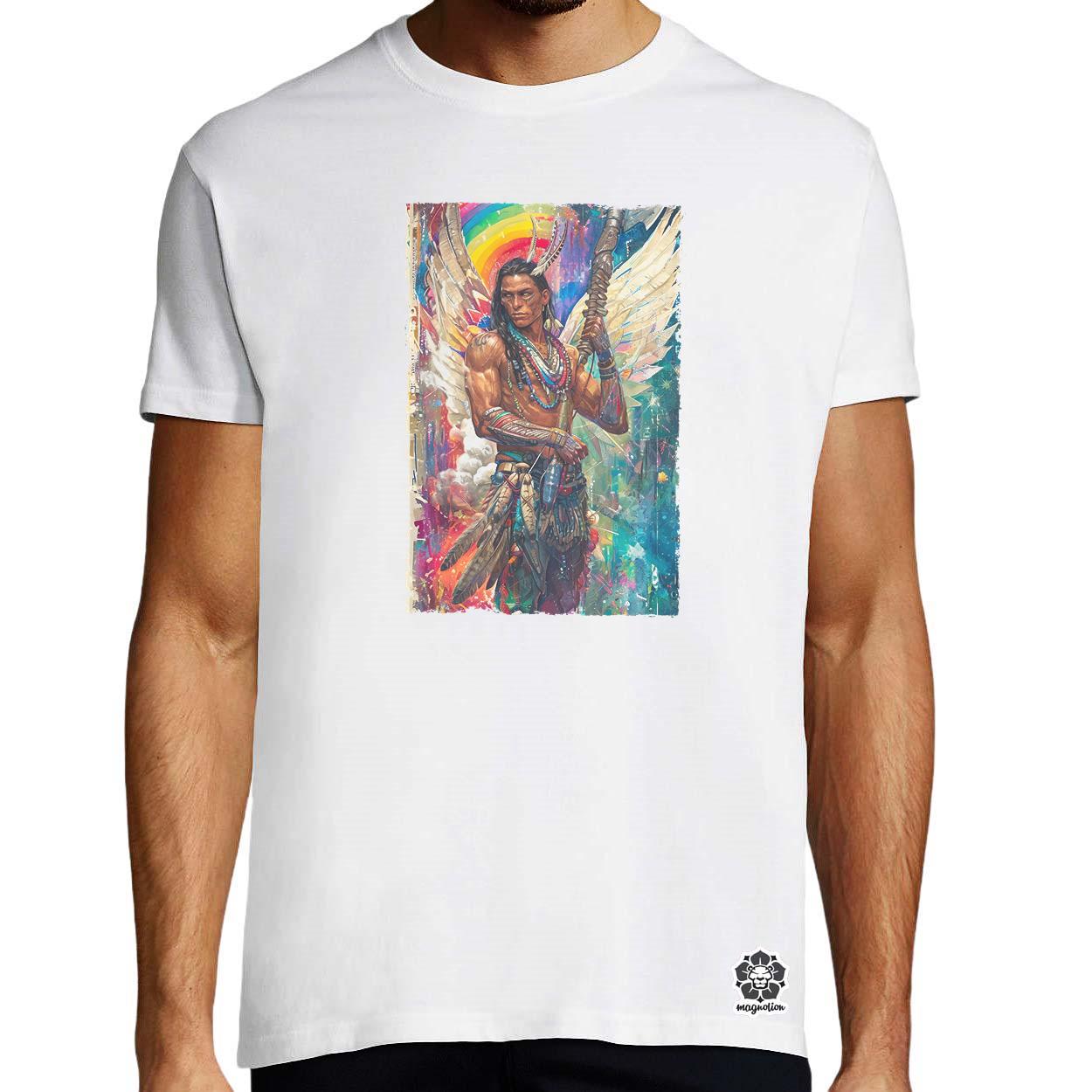 Art Nouveau amerikai őslakos v4 egyedi póló 