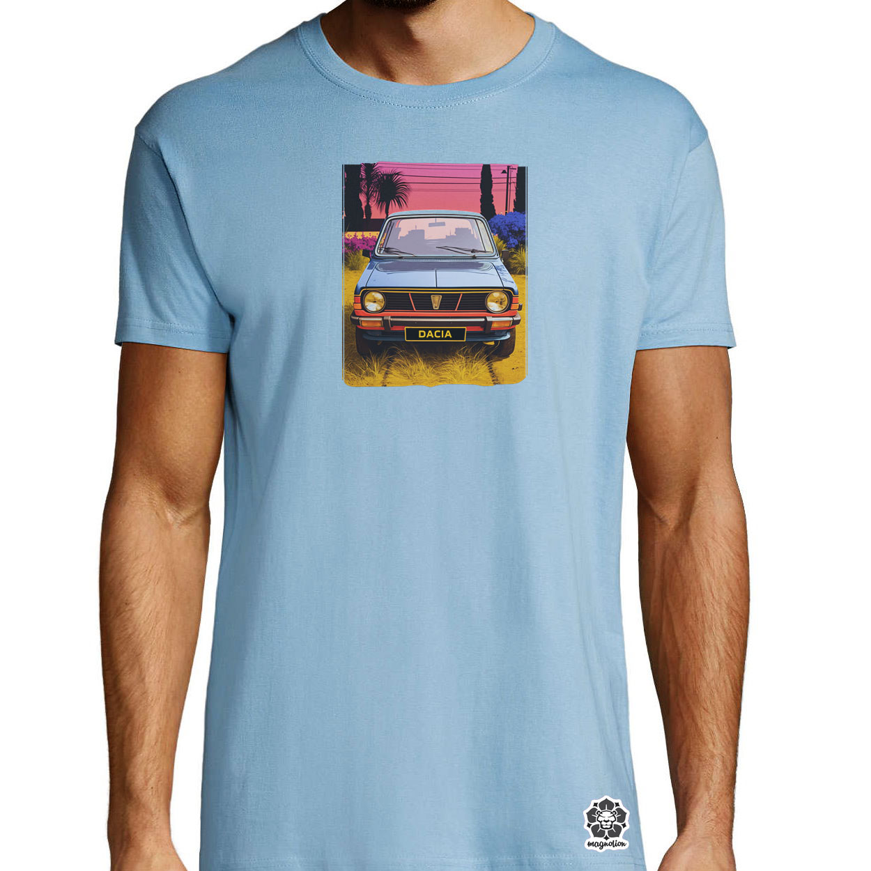 Dacia v1 egyedi póló 