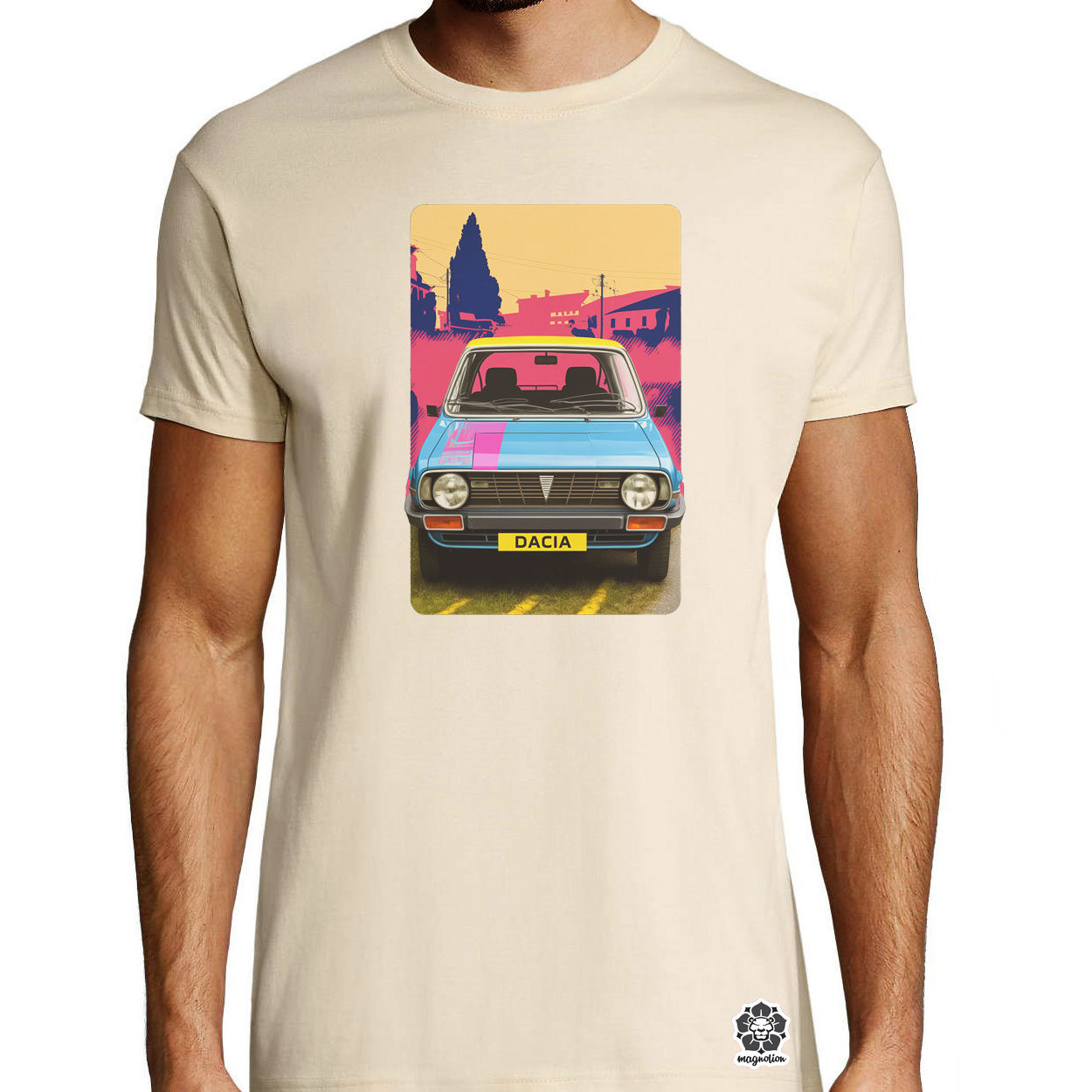 Dacia v4 egyedi póló 