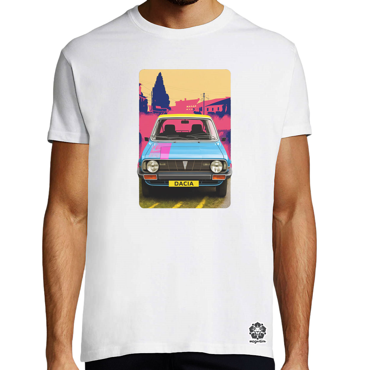 Dacia v4 egyedi póló 