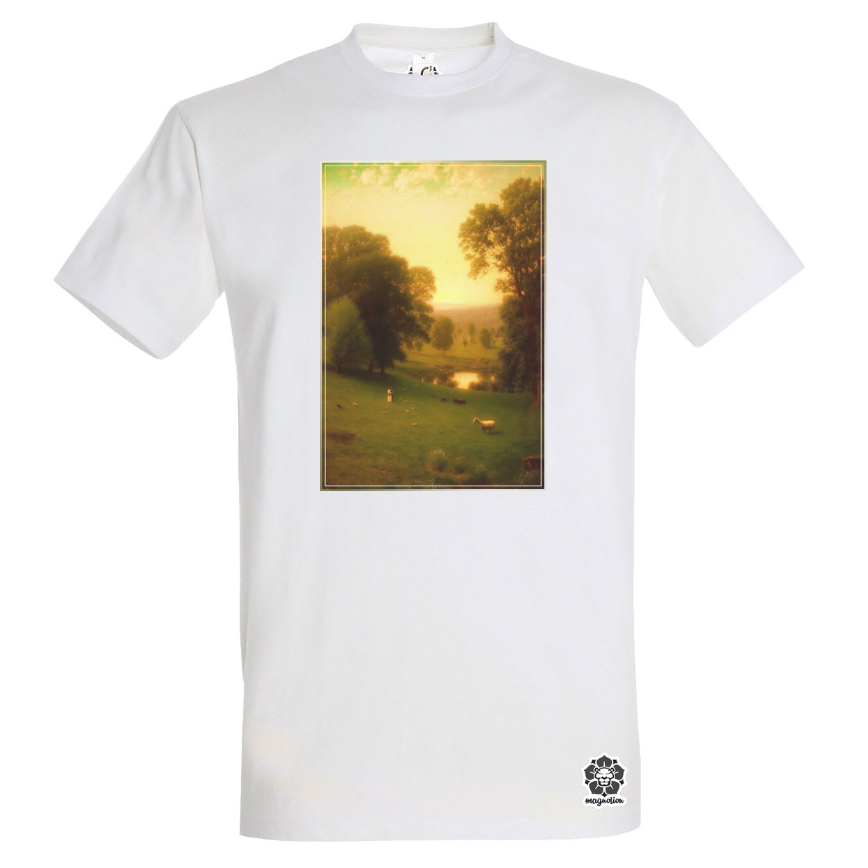George inness tájai v2 egyedi póló 