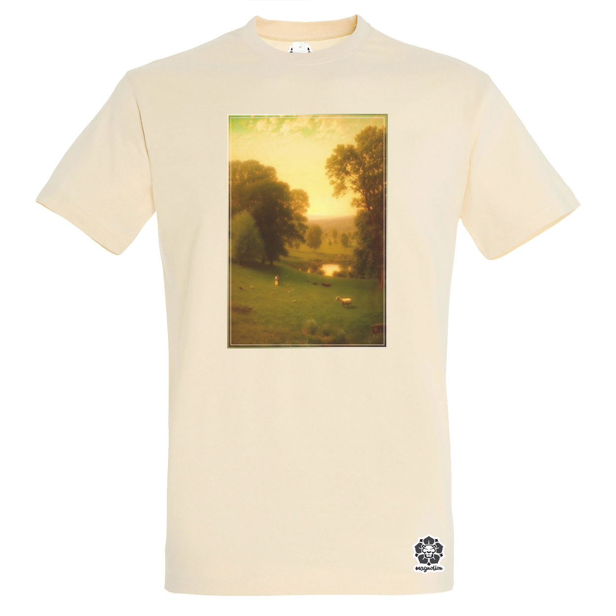 George inness tájai v2 egyedi póló 