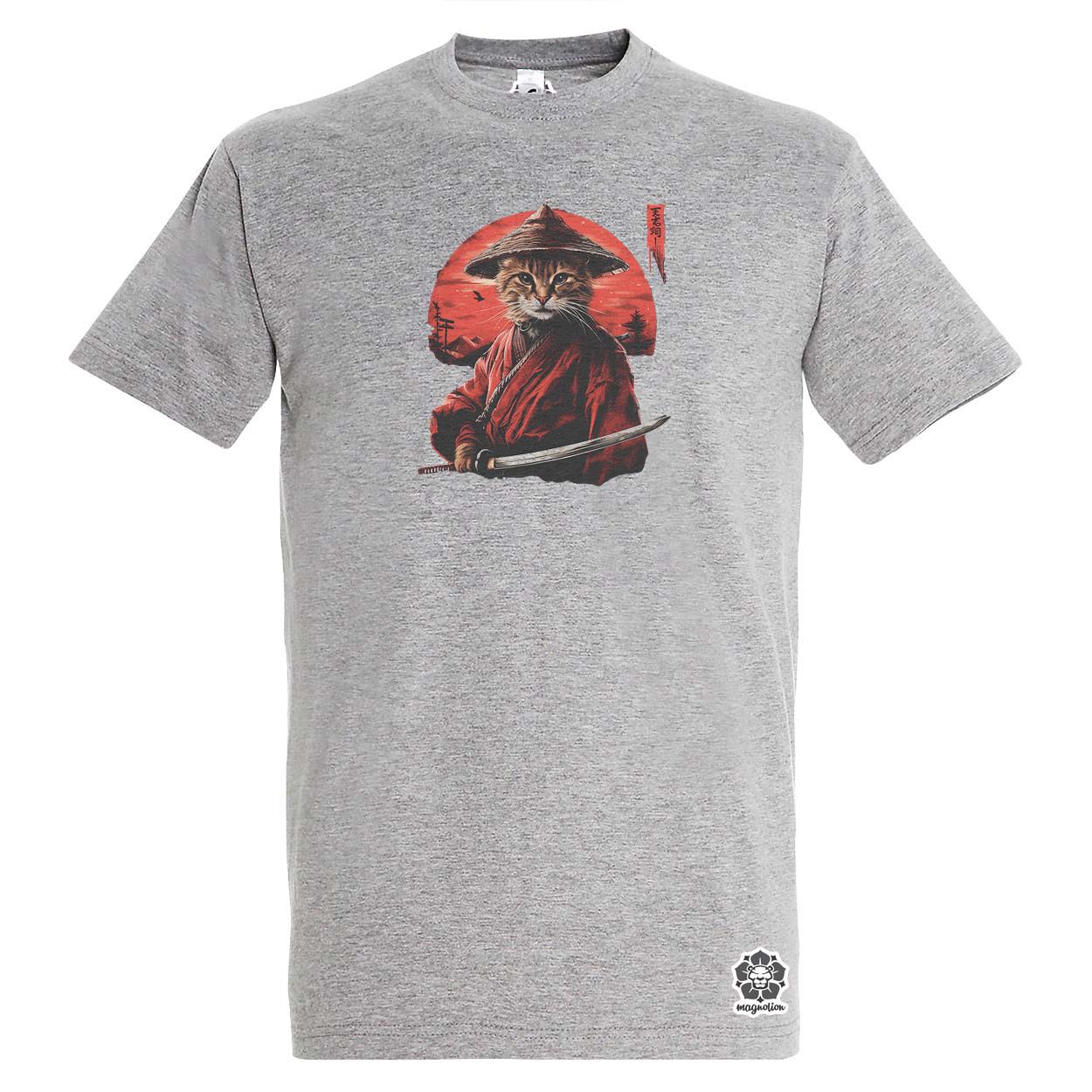 Ninja macska v1 egyedi póló 
