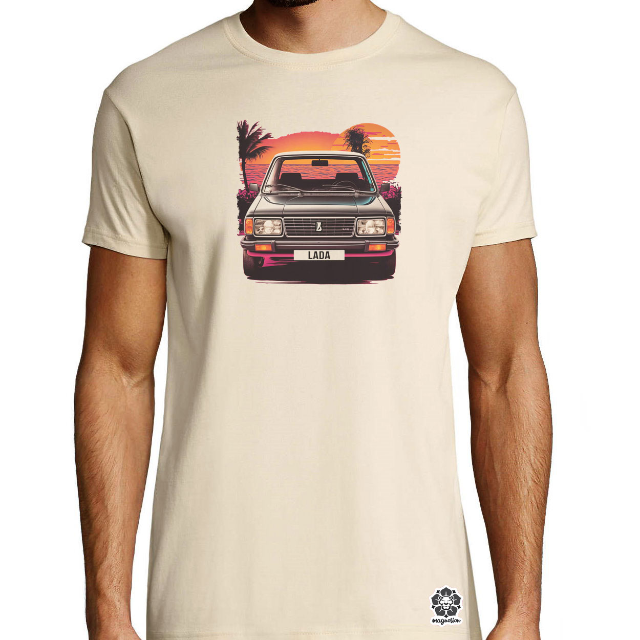 Lada v1 egyedi póló 