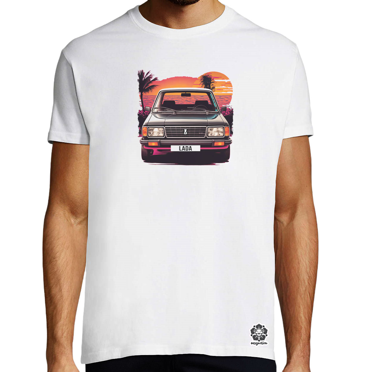 Lada v1 egyedi póló 