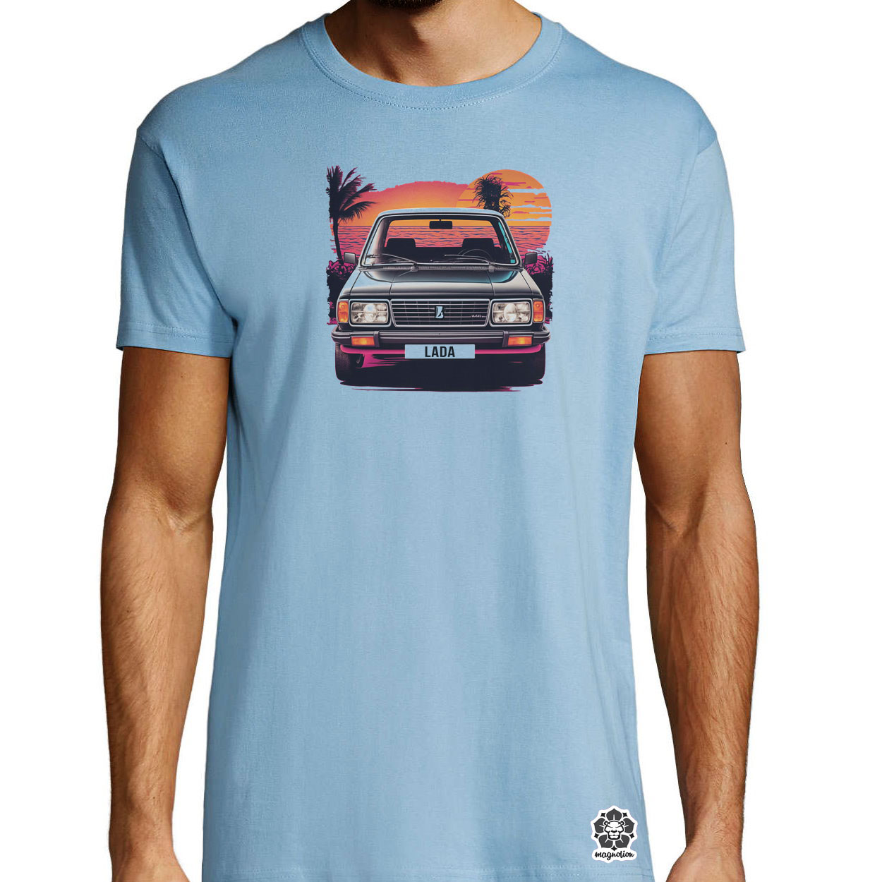 Lada v1 egyedi póló 