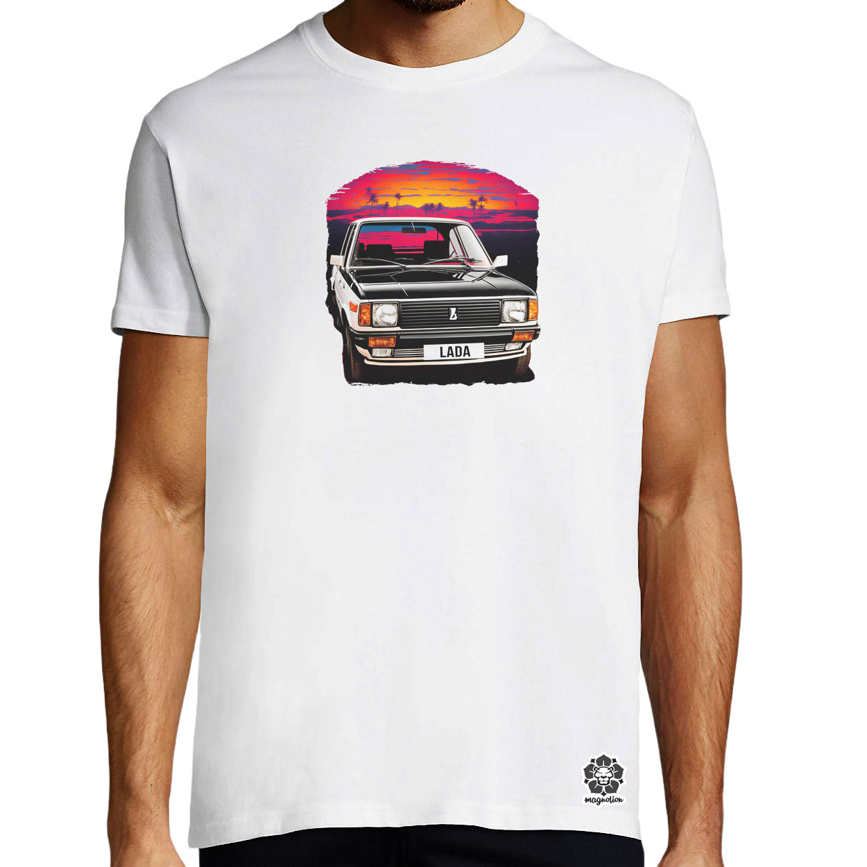 Lada v4 egyedi póló 