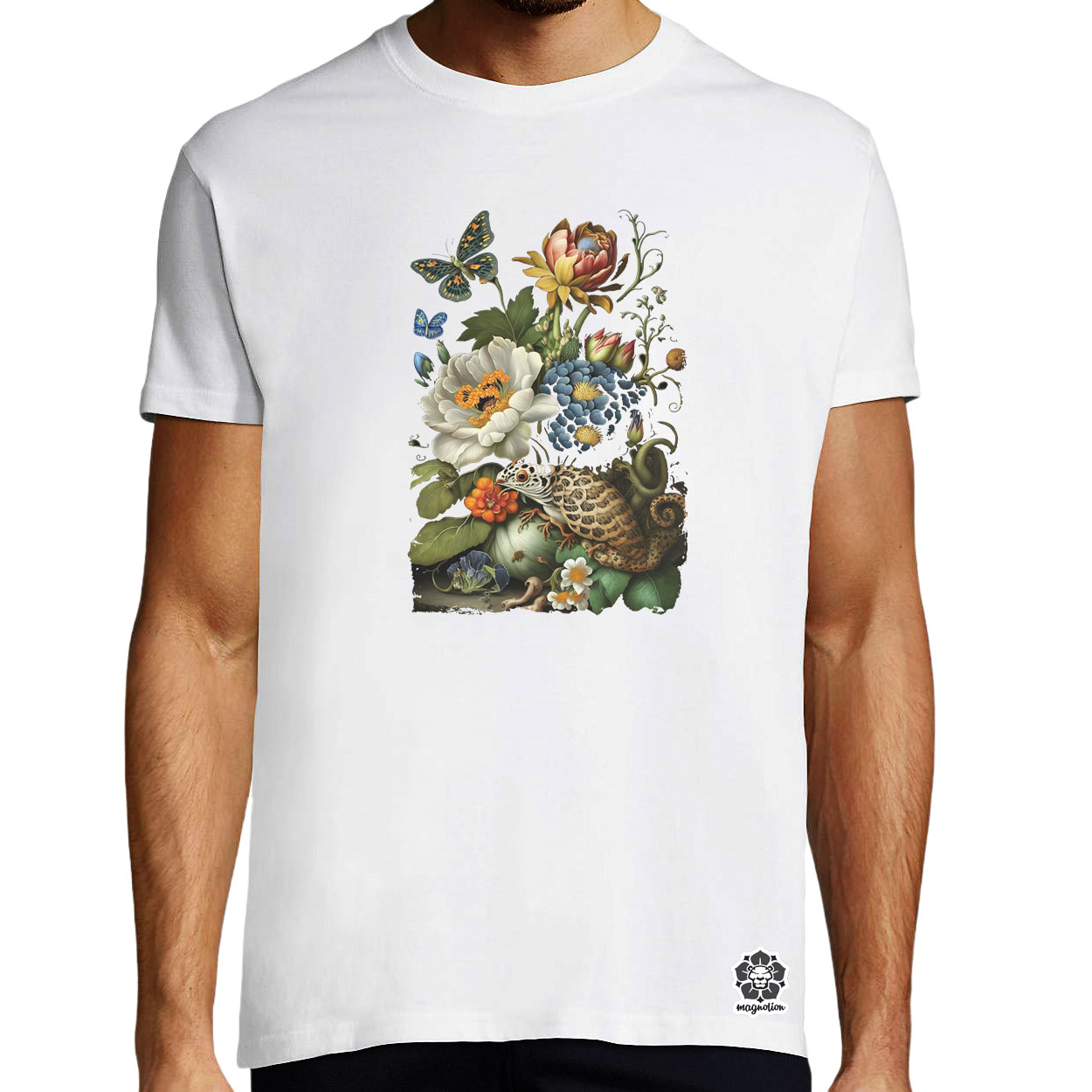 Maria Sibylla Merian illusztrációk v3 egyedi póló 
