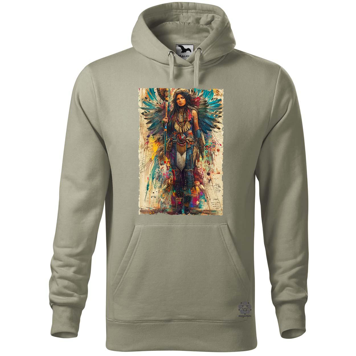 Art Nouveau amerikai őslakos v3 egyedi  pulóver 