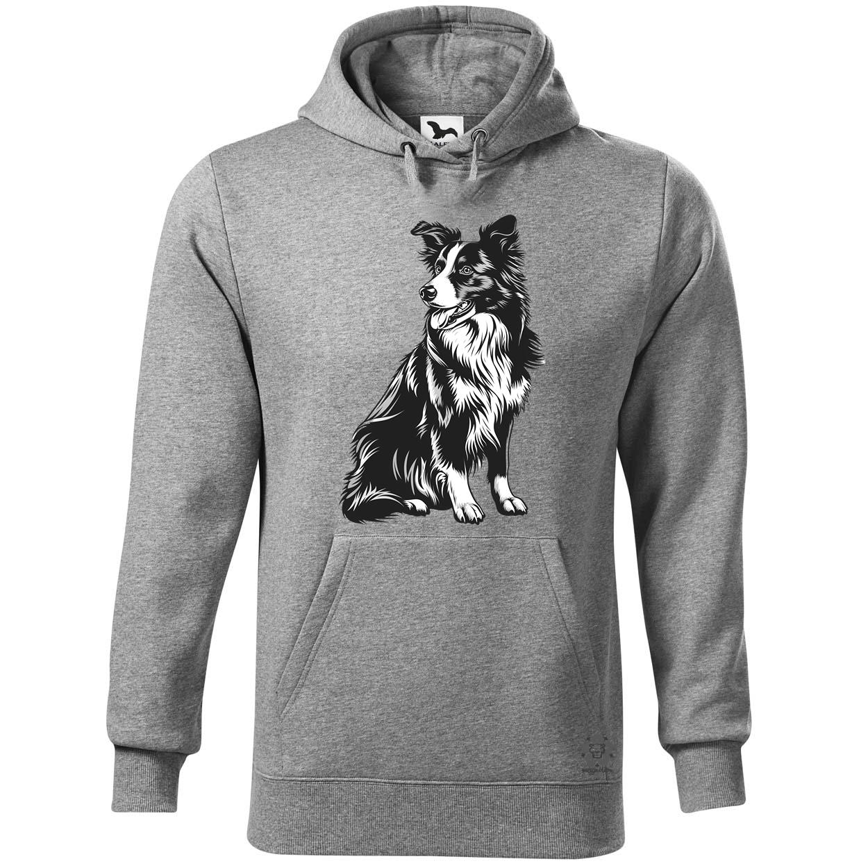 Border collie rajz v6 egyedi  pulóver 