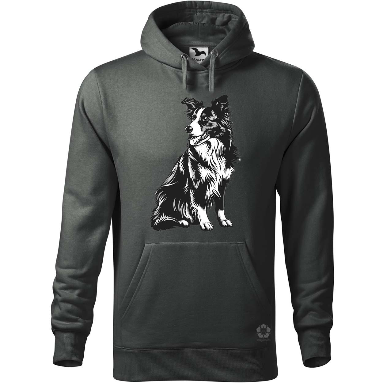 Border collie rajz v6 egyedi  pulóver 