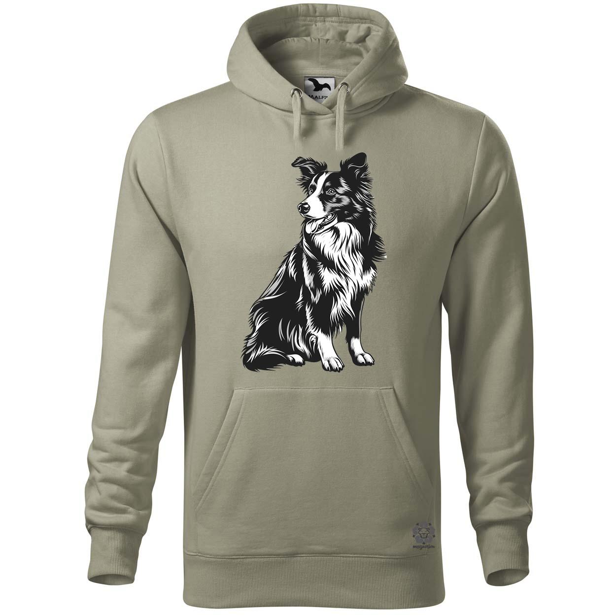 Border collie rajz v6 egyedi  pulóver 