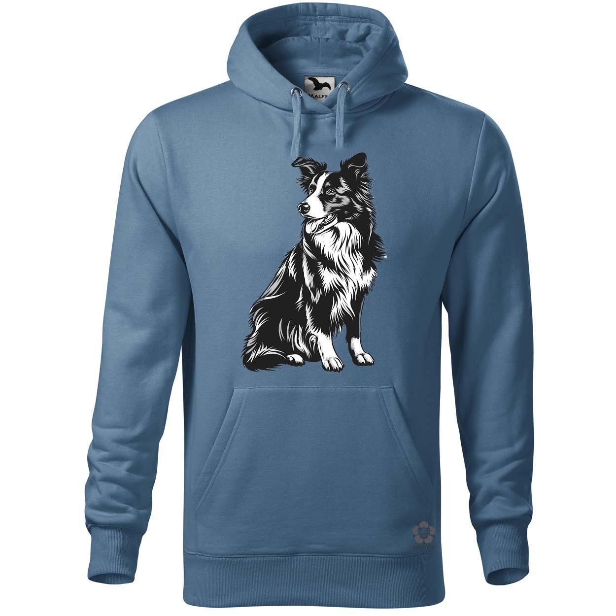Border collie rajz v6 egyedi  pulóver 