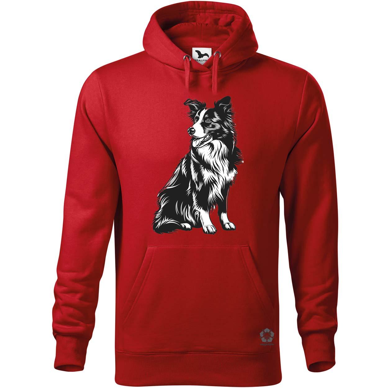Border collie rajz v6 egyedi  pulóver 
