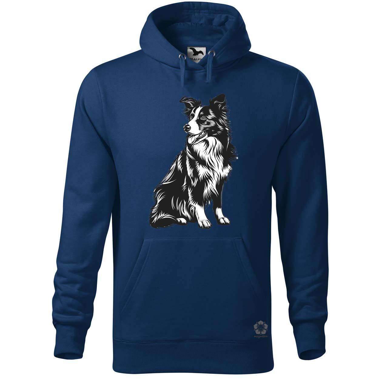 Border collie rajz v6 egyedi  pulóver 