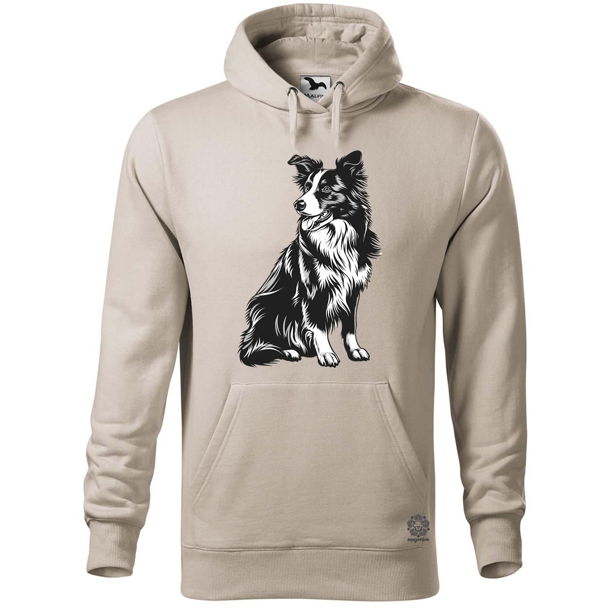 Border collie rajz v6 egyedi  pulóver 