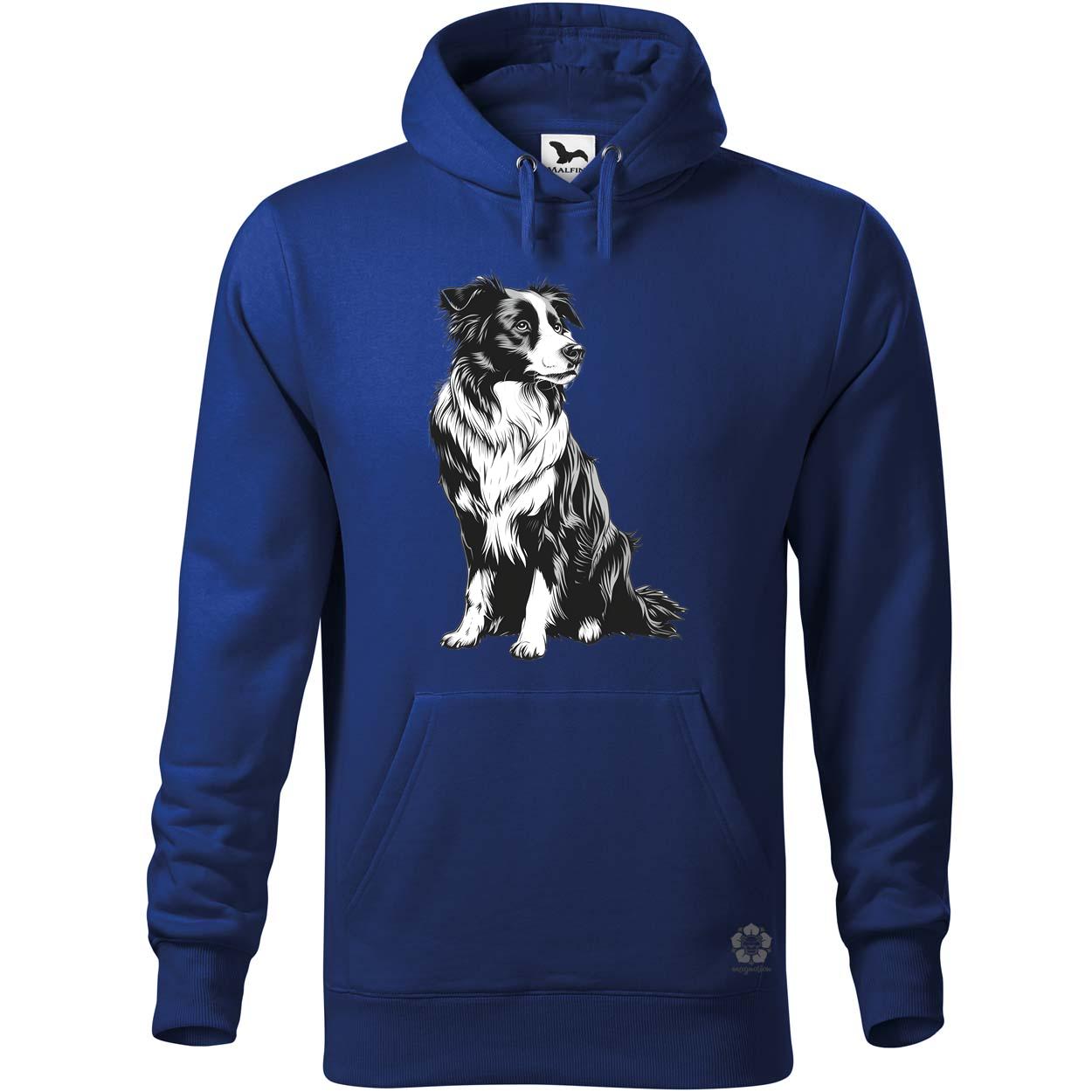 Border collie rajz v8 egyedi  pulóver 