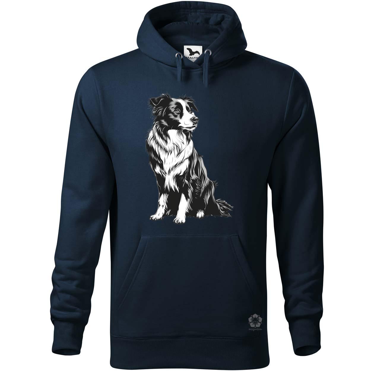 Border collie rajz v8 egyedi  pulóver 
