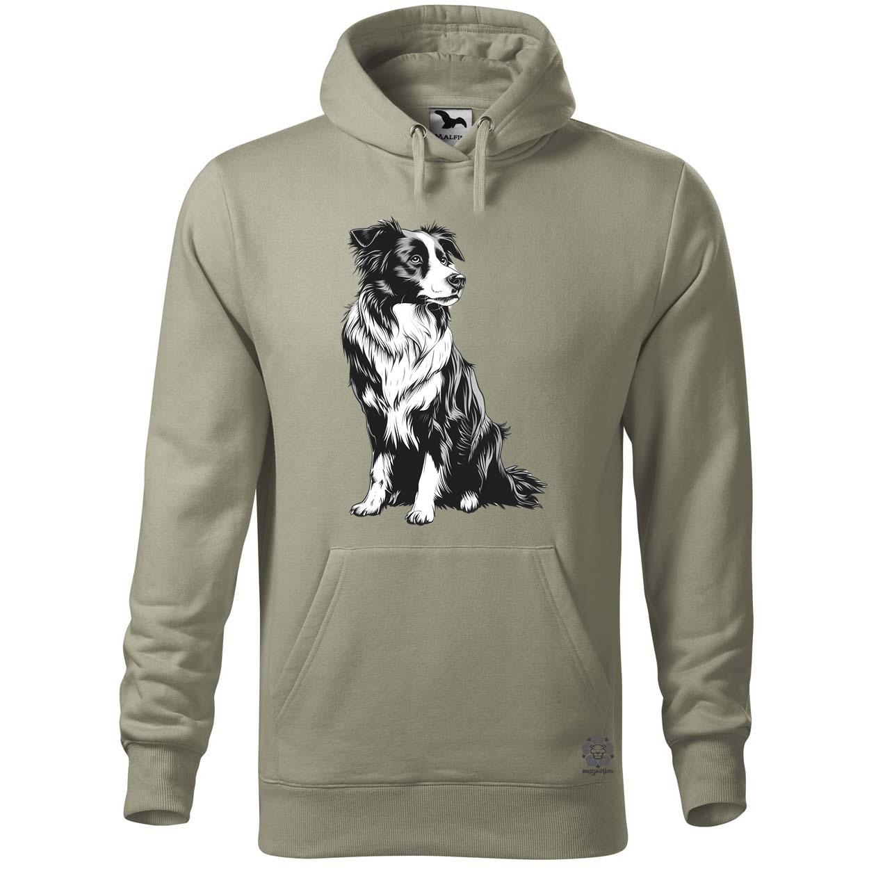 Border collie rajz v8 egyedi  pulóver 