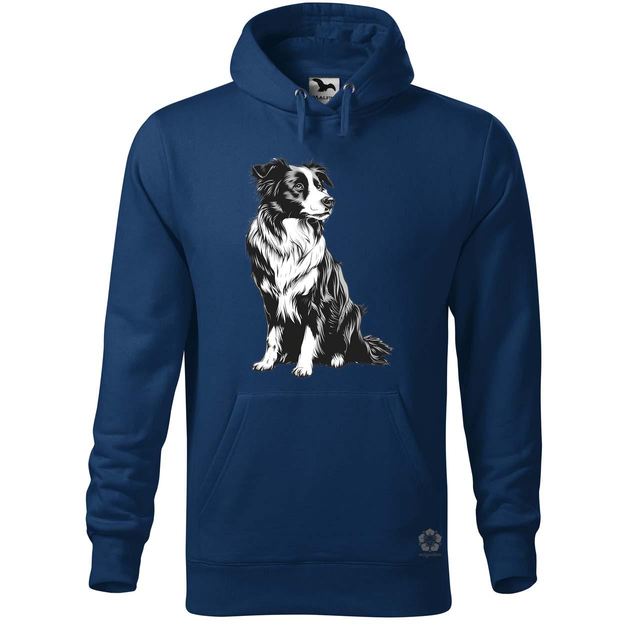 Border collie rajz v8 egyedi  pulóver 