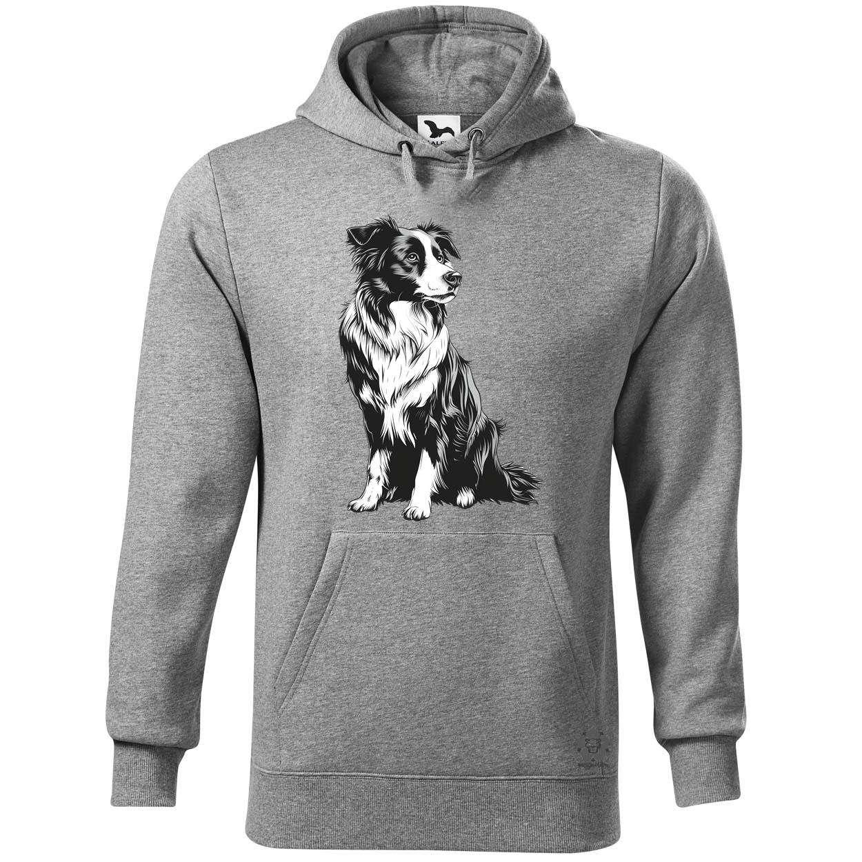 Border collie rajz v8 egyedi  pulóver 
