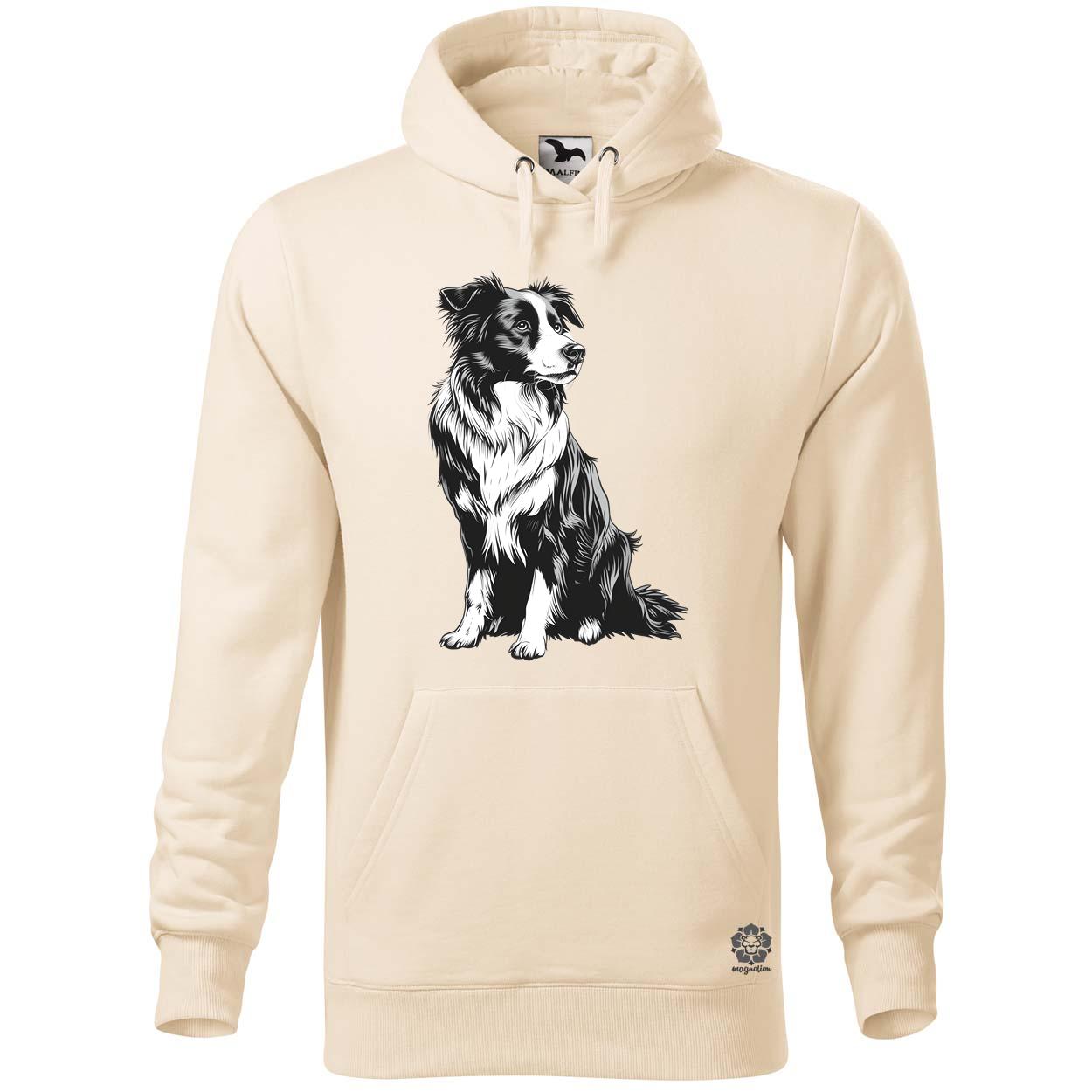 Border collie rajz v8 egyedi  pulóver 
