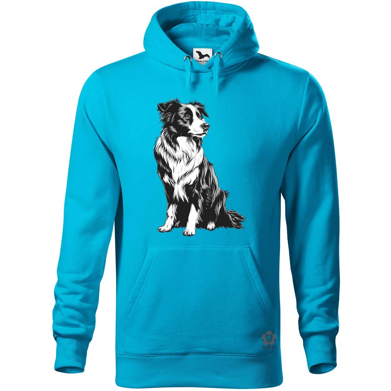 Border collie rajz v8 egyedi  pulóver 