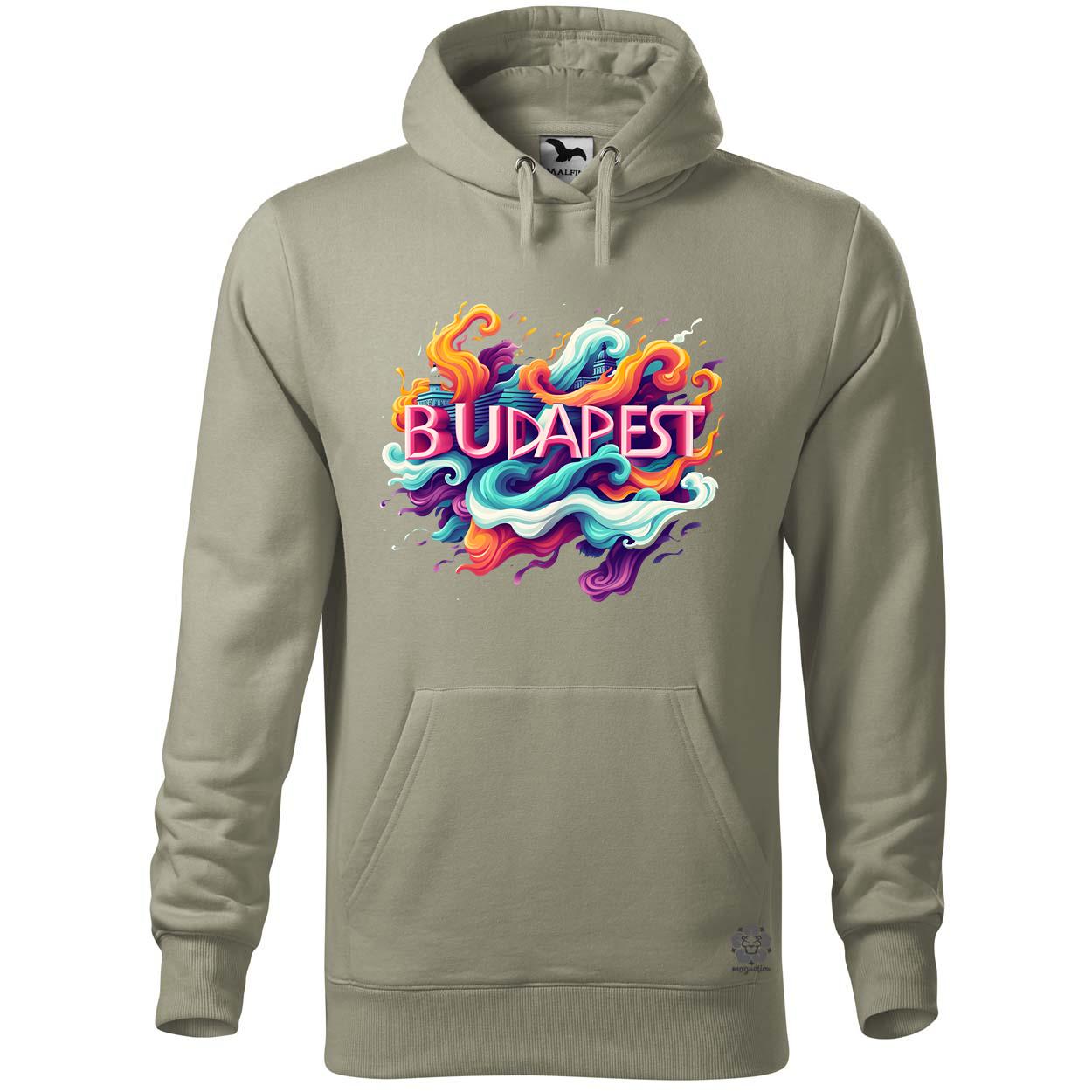 Budapest absztrakt v10 egyedi  pulóver 