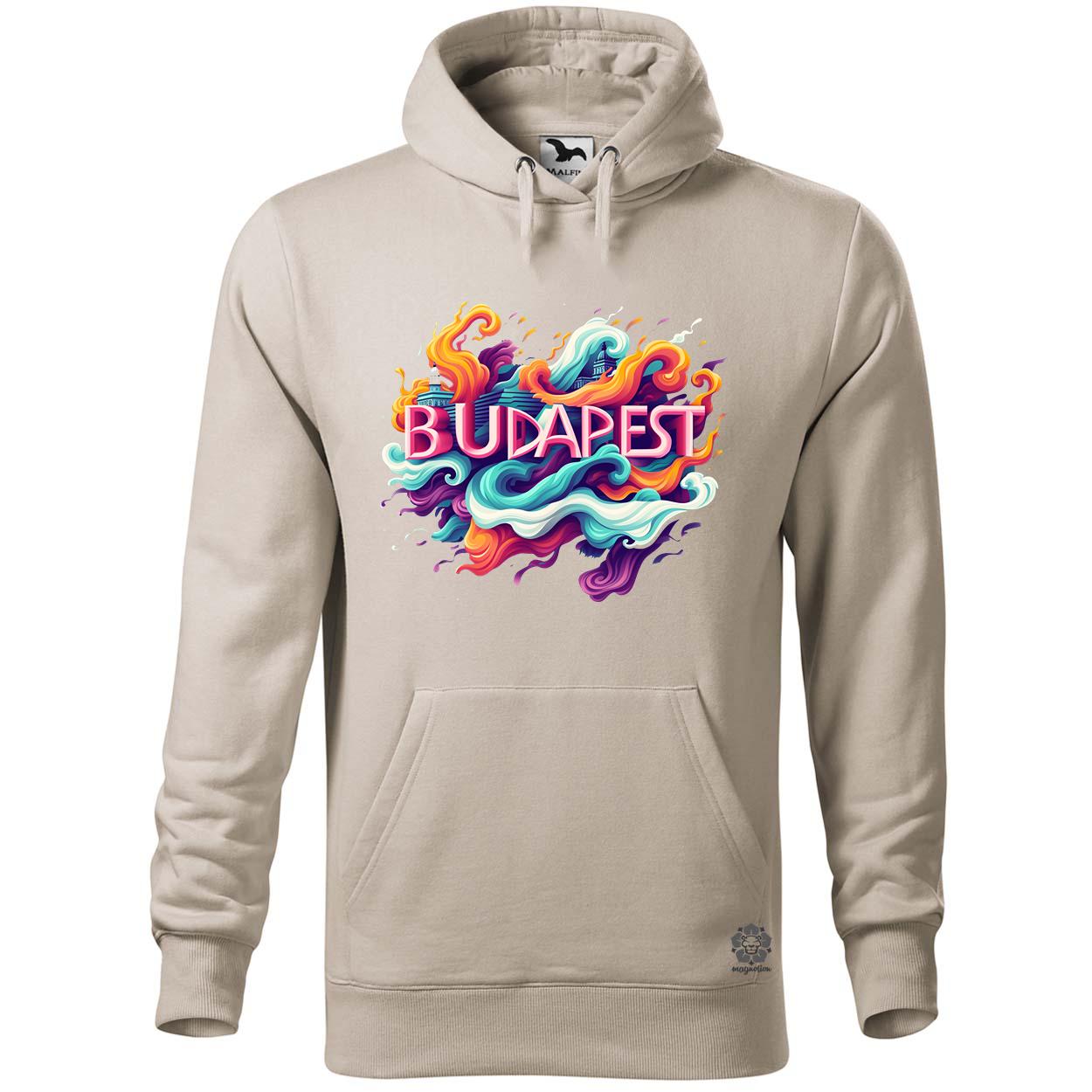 Budapest absztrakt v10 egyedi  pulóver 