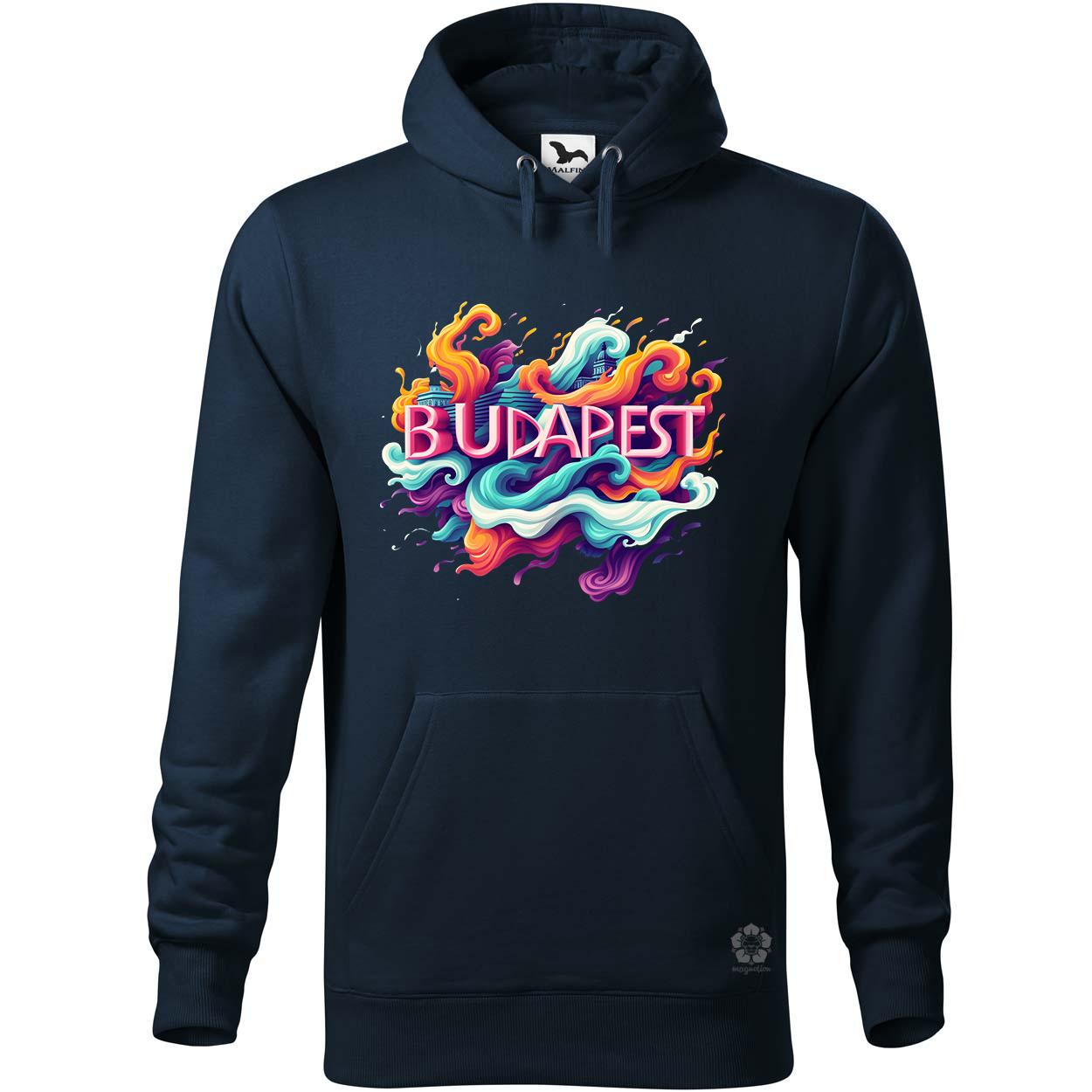 Budapest absztrakt v10 egyedi  pulóver 