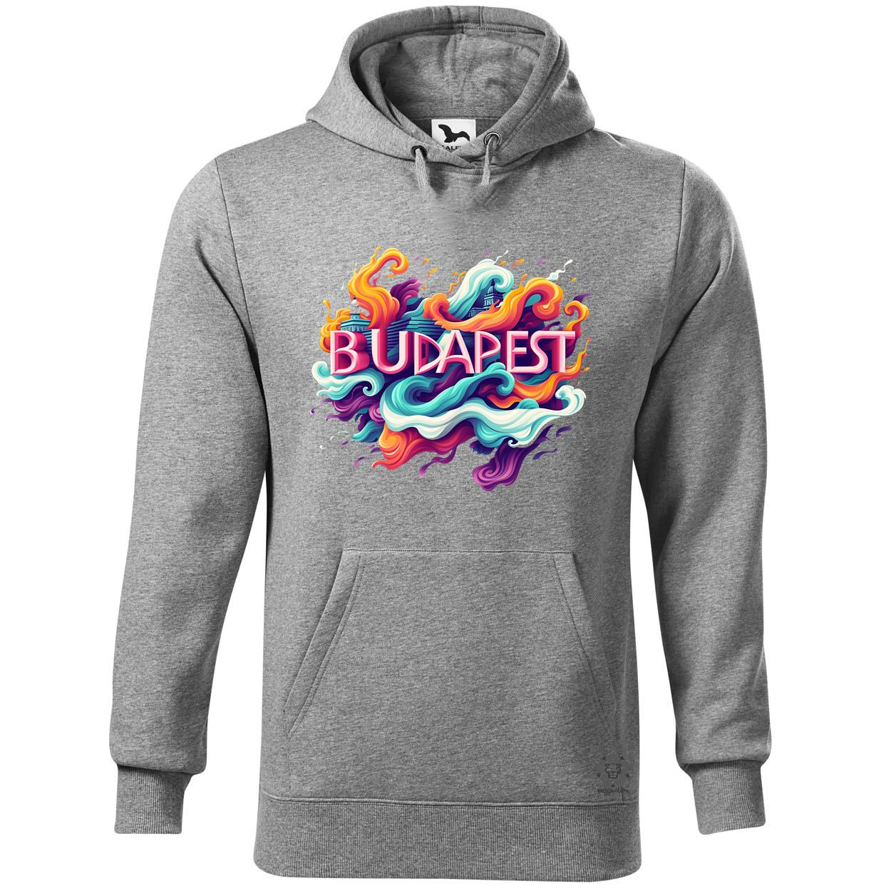 Budapest absztrakt v10 egyedi  pulóver 