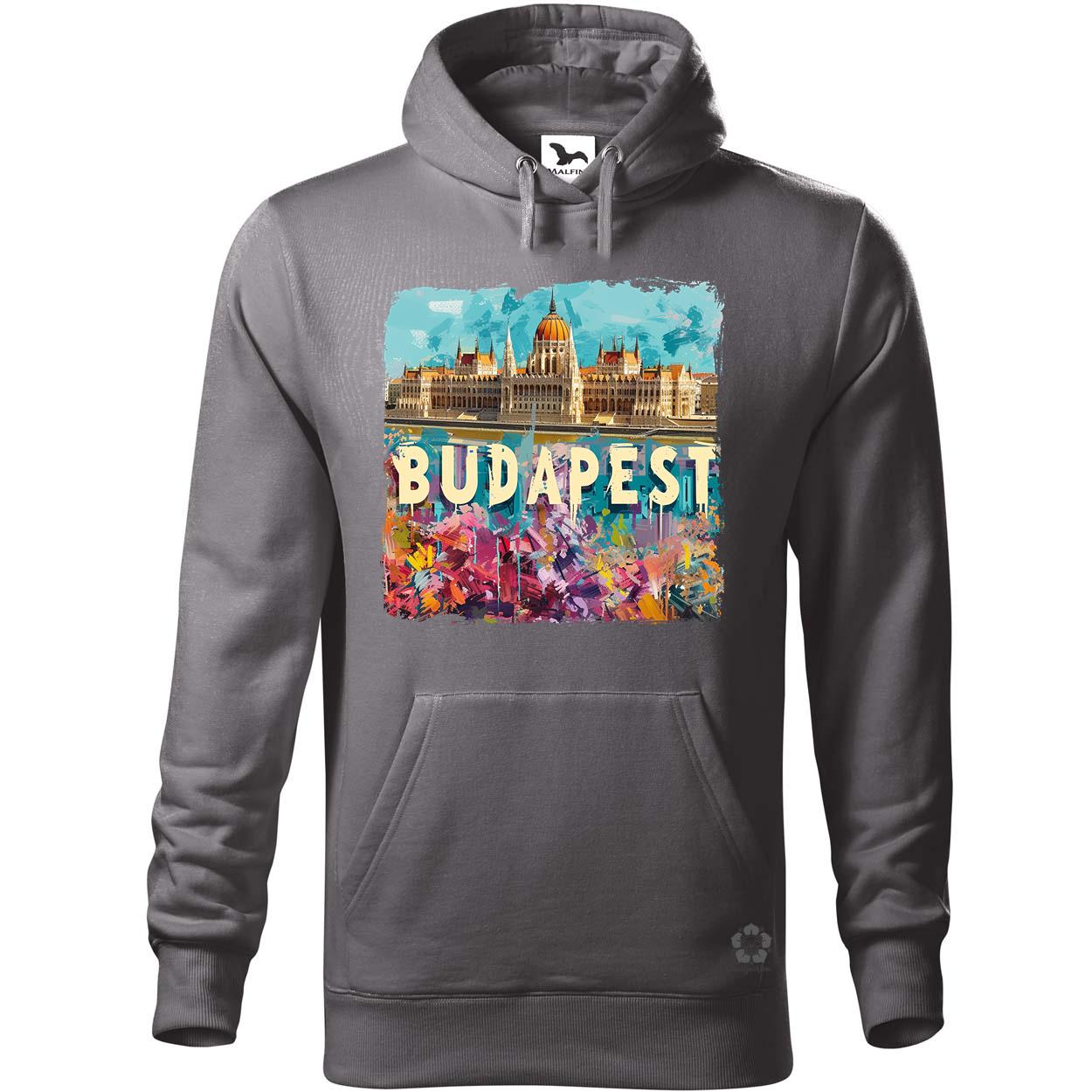 Budapest absztrakt v9 egyedi  pulóver 