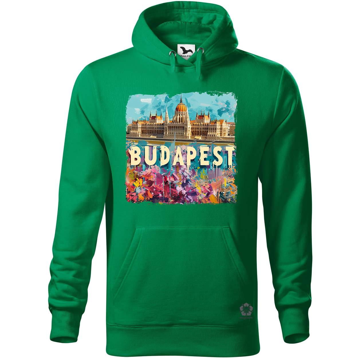 Budapest absztrakt v9 egyedi  pulóver 