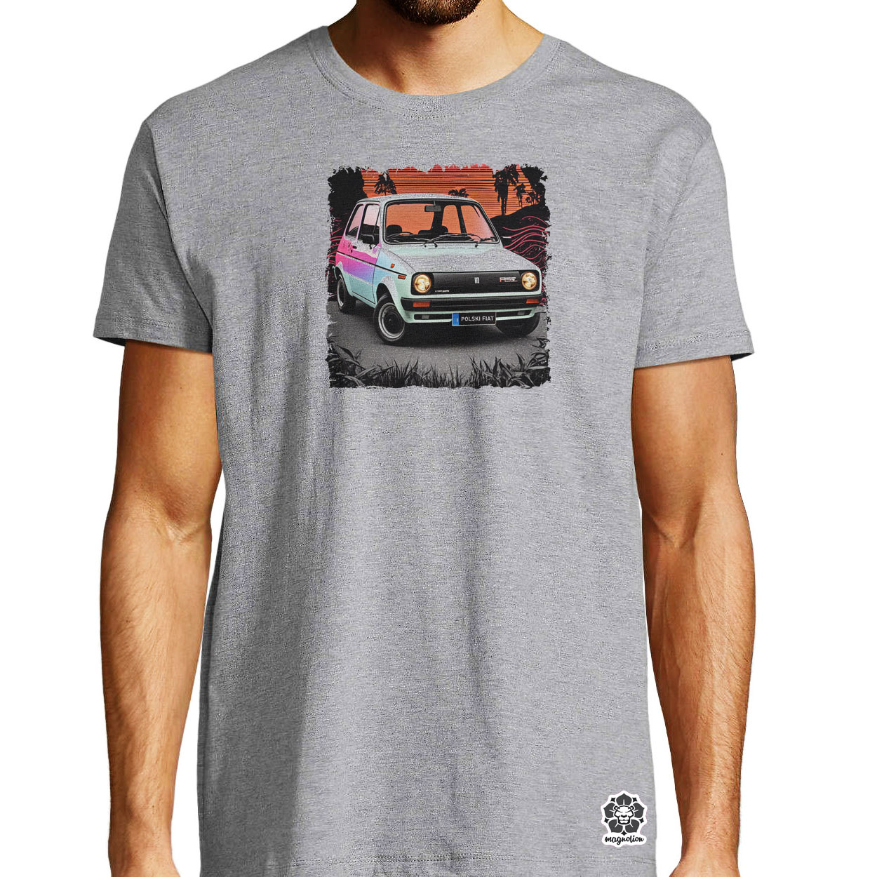 Polski Fiat v4 egyedi póló 