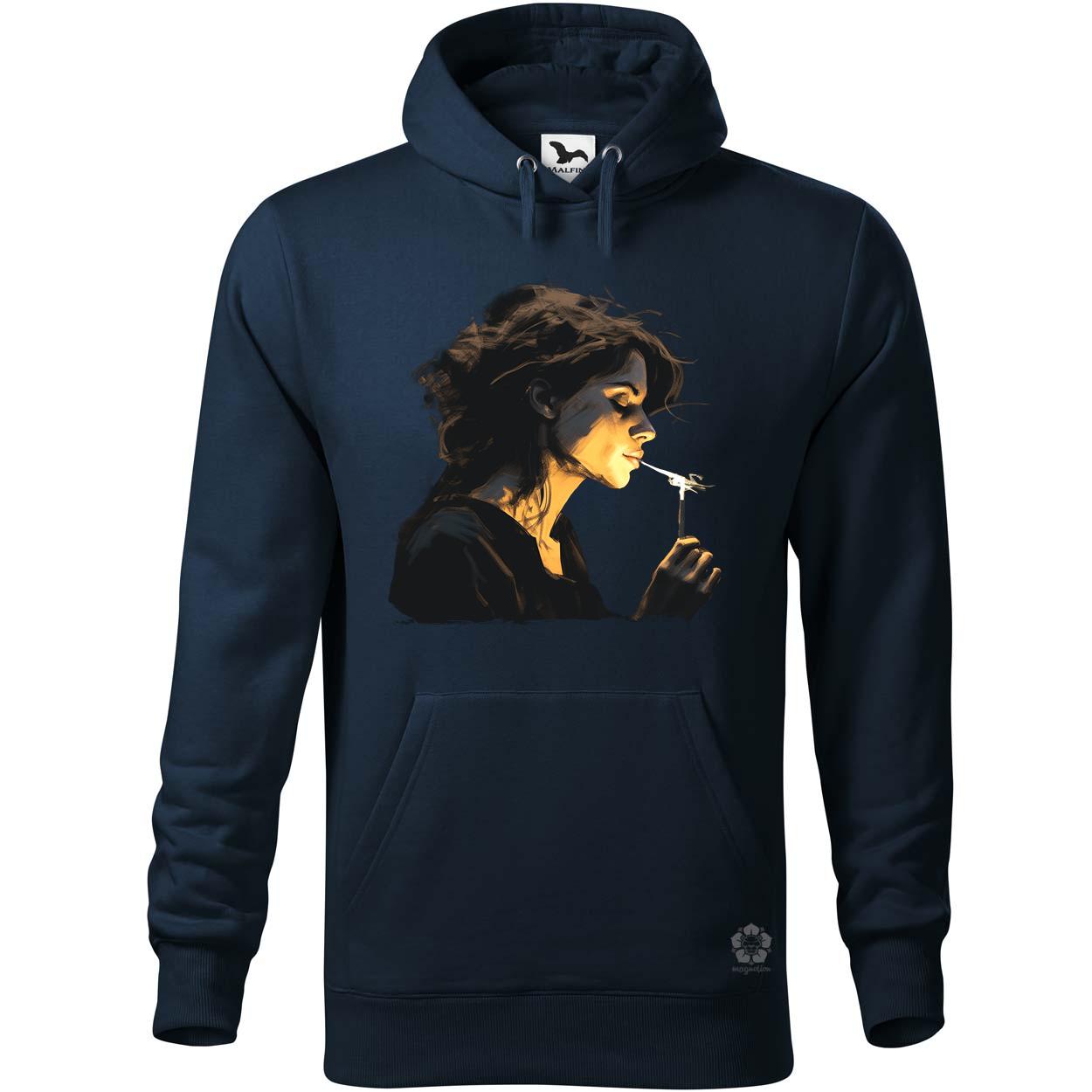 Rágyújtok v1 egyedi  pulóver 