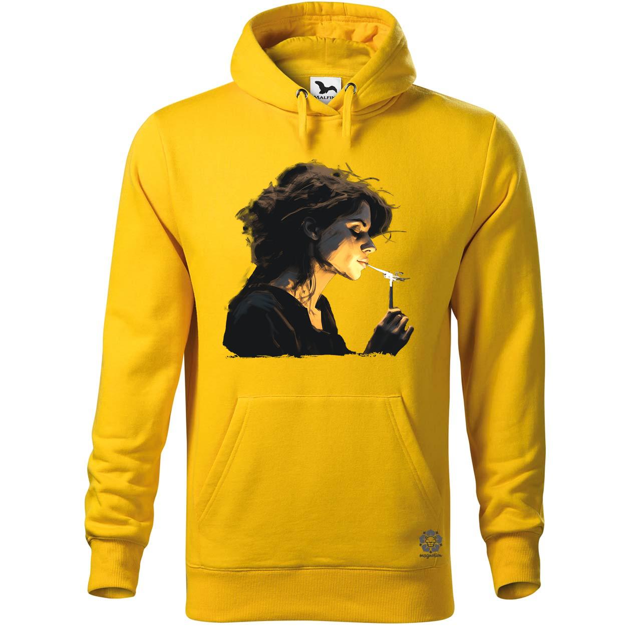 Rágyújtok v1 egyedi  pulóver 