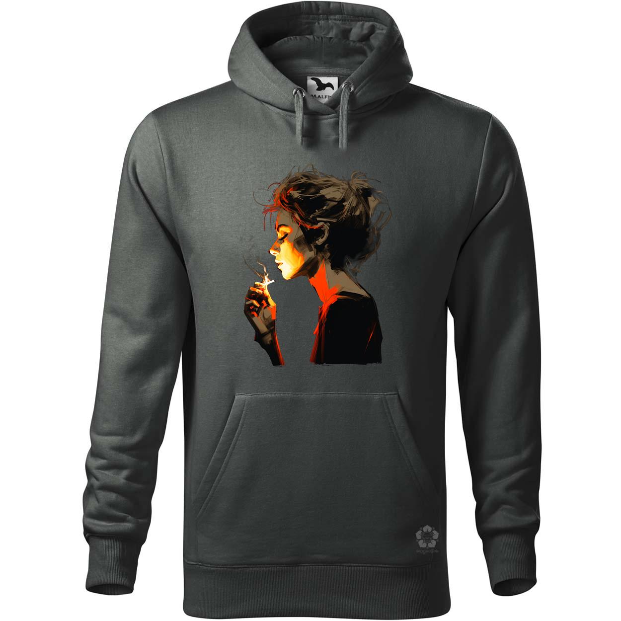 Rágyújtok v8 egyedi  pulóver 