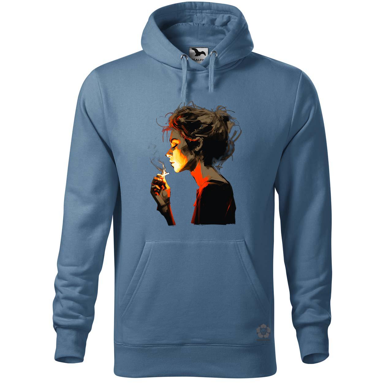 Rágyújtok v8 egyedi  pulóver 