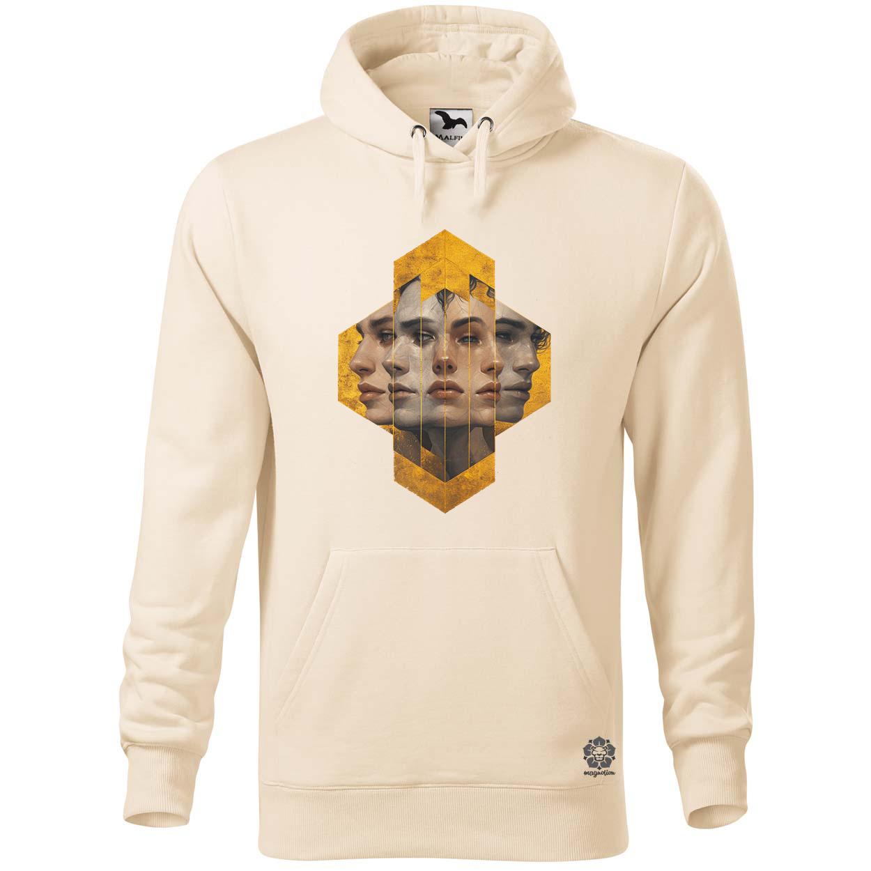 Hexagon arcok v6 egyedi  pulóver 